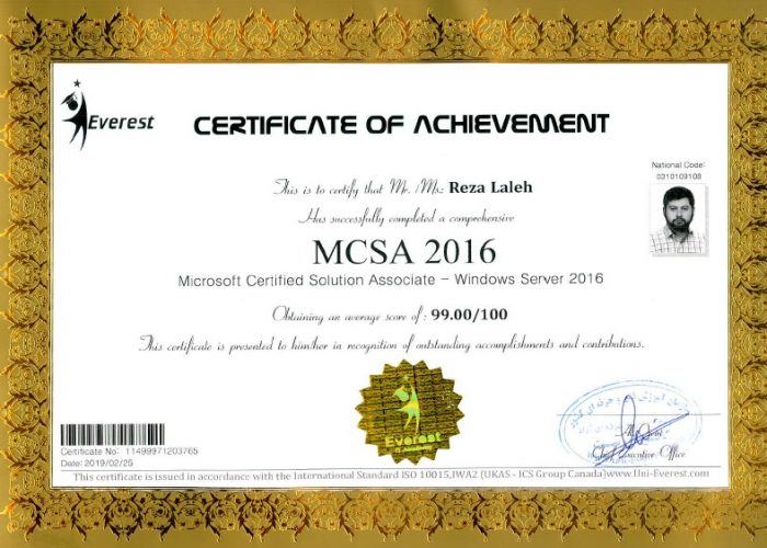 MCSA2016